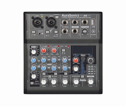 AuraSonics K4 компактный микшерный пульт в Каменск-Шахтинске