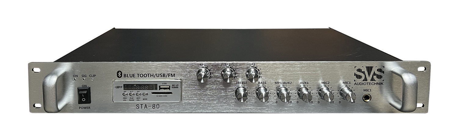 SVS Audiotechnik STA-80 Микшер-усилитель для систем Public Address в Каменск-Шахтинске