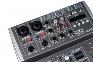SVS Audiotechnik mixers AM-4 DSP Аналоговый микшерный пульт, 4-канала в Каменск-Шахтинске